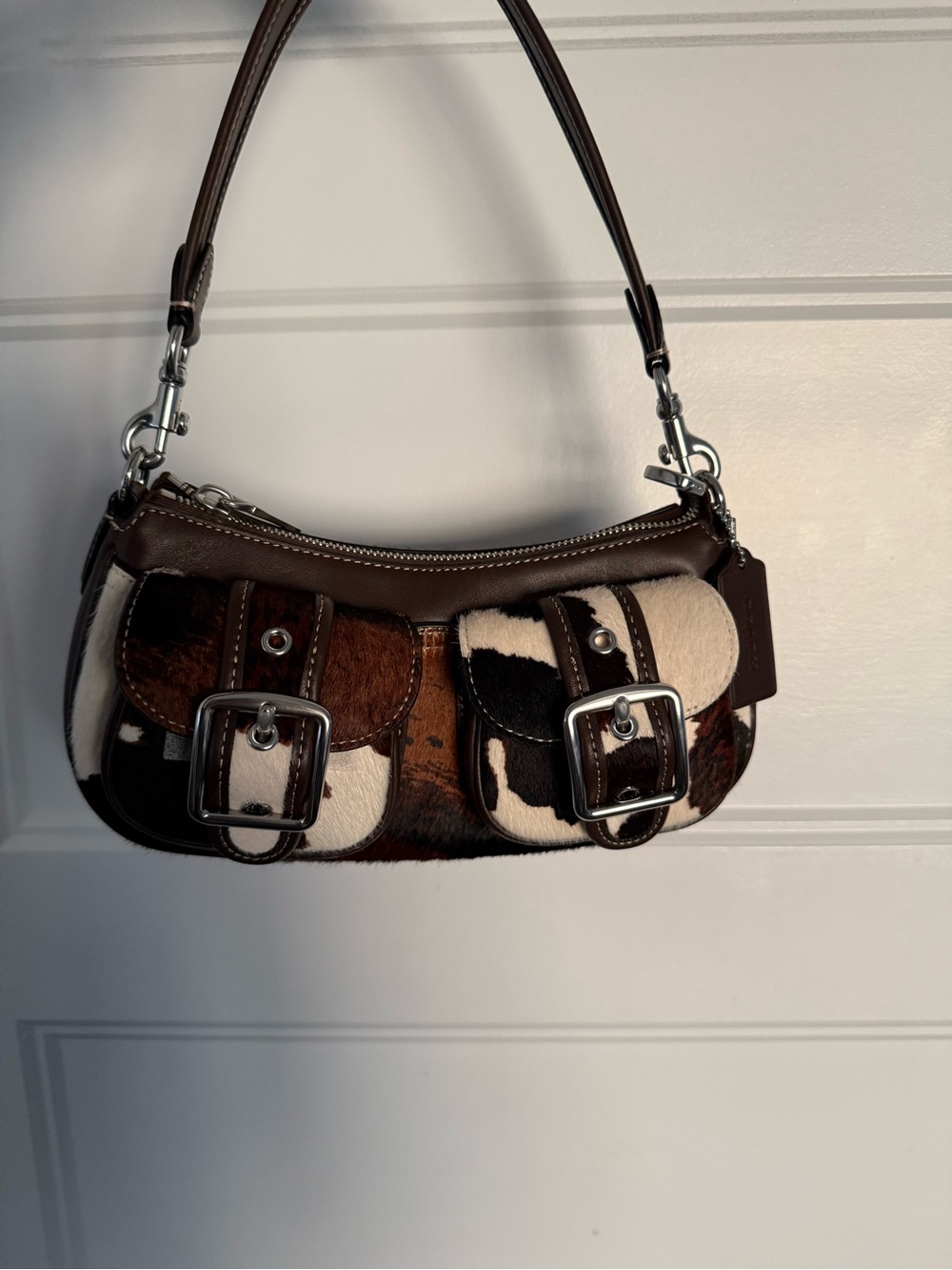 Coach Cowhide Ashton Shoulder Bag